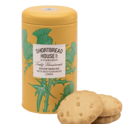 Shortbread with Mediterranean Lemon - House of Edinburgh 140g 