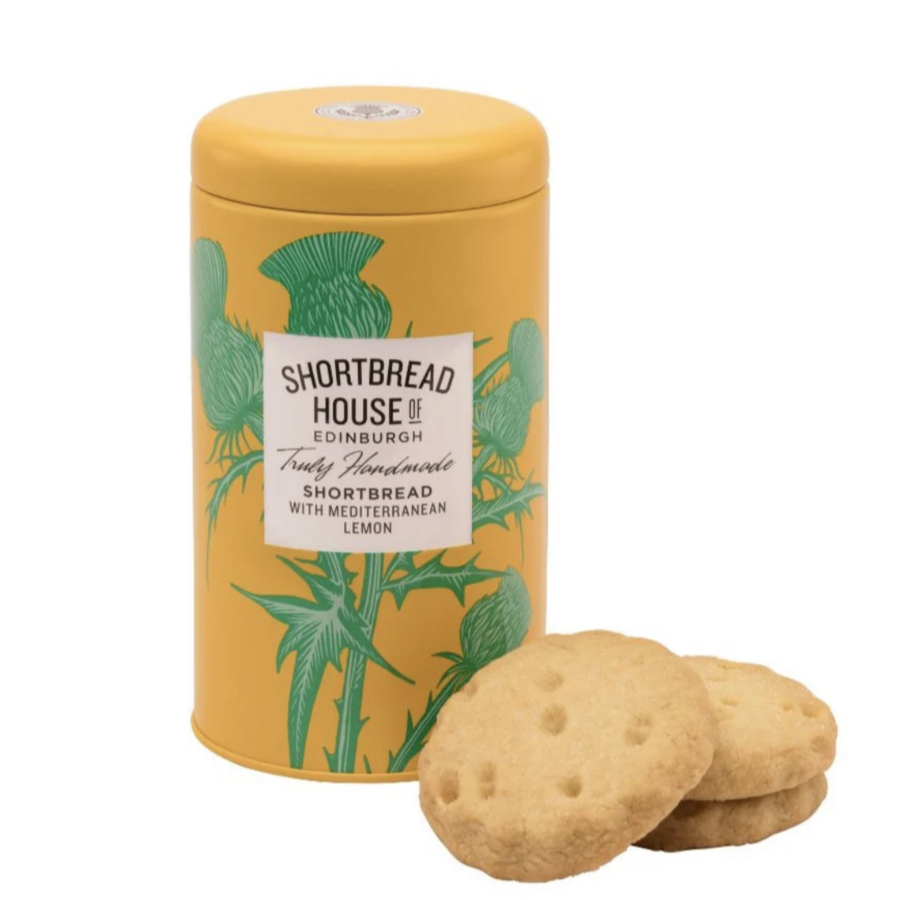 Biscuit Shortbread citron méditerranné - House of Edinburgh 140g