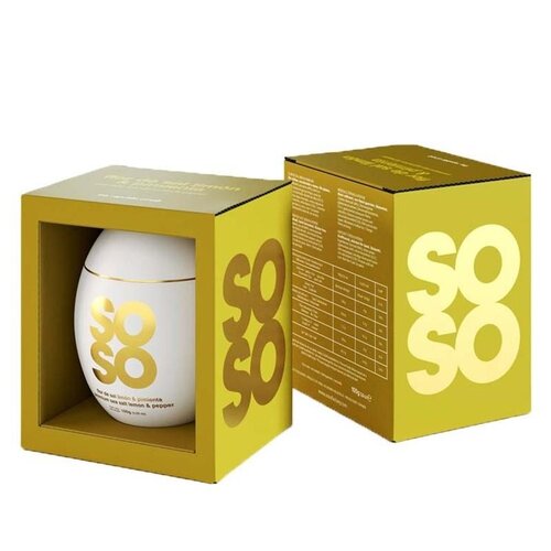 Fleur de sel premium citron et poivre - SoSo 100g 