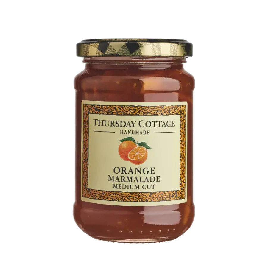 Marmelade à l'orange amère (coupe moyenne)  - Thursday Cottage 250ml