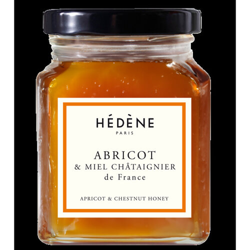 Apricot and Chestnut Honey - Hédène 220g 