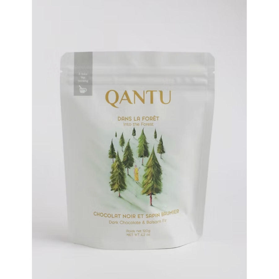 Dark Chocolate and Balsam Fir Hot Chocolate - Qantu 120g