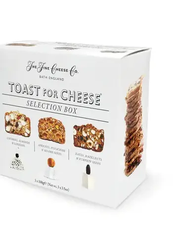 Cheese Toast Selection Box - Fine Cheese Co. 300g 