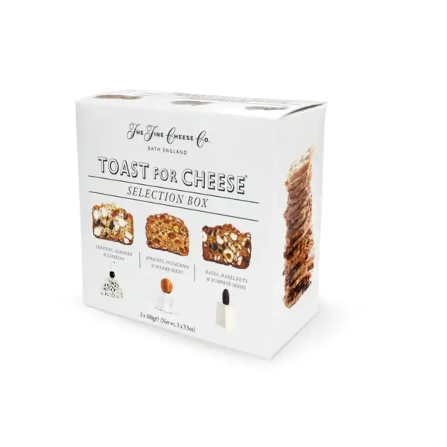 Cheese Toast Selection Box - Fine Cheese Co. 300g