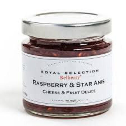Gelée framboise et anis étoilé - Belberry  Royal Selection 130g 