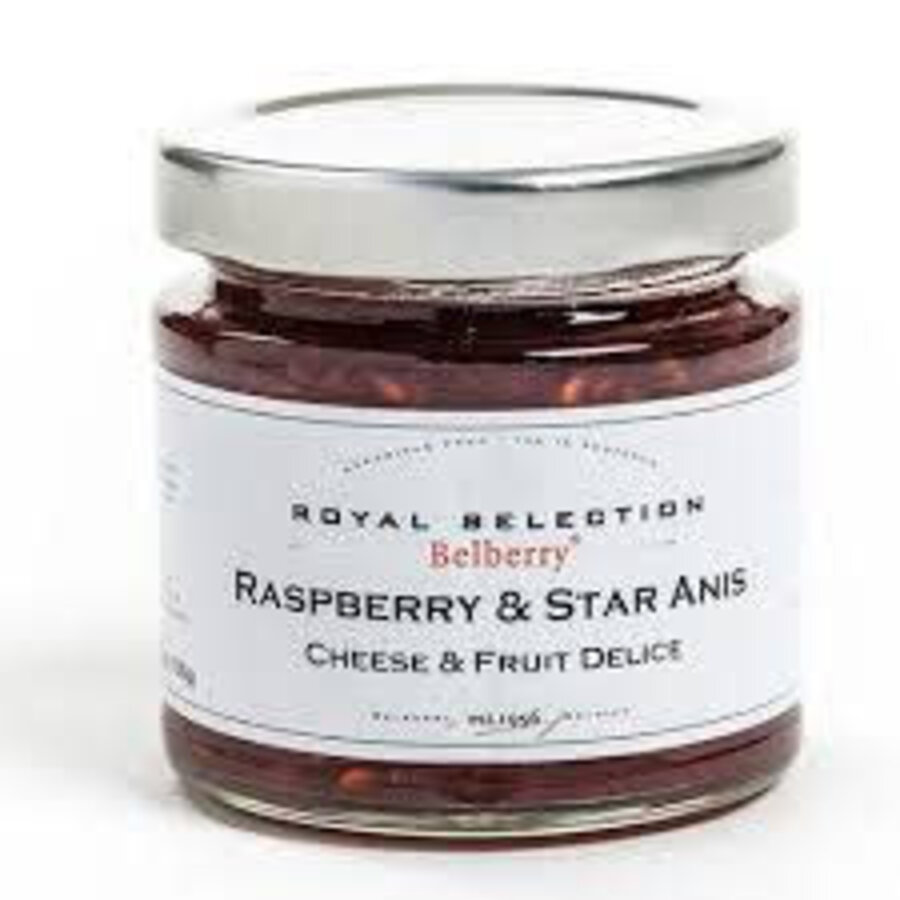 Gelée framboise et anis étoilé - Belberry  Royal Selection 130g