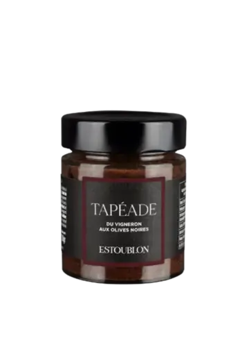 Tapenade ESTOUBLON NOIRE DU VIGNERON 130G 