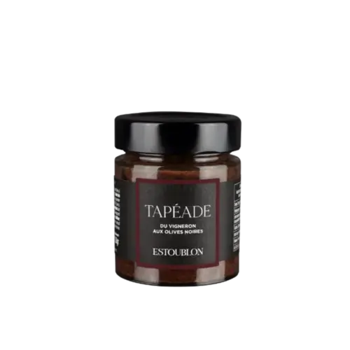 Tapenade ESTOUBLON NOIRE DU VIGNERON 130G 