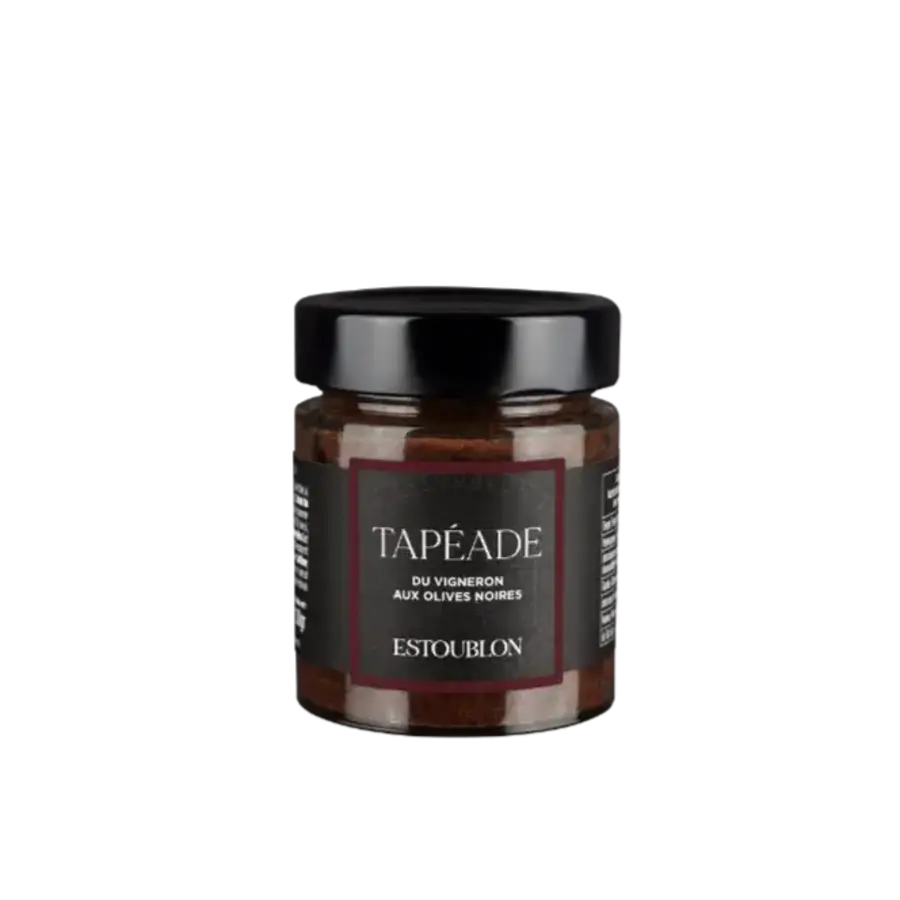 ESTOUBLON BLACK OLIVES TAPENADE 130G