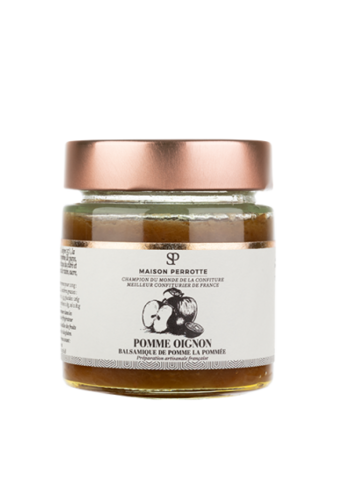 Chutney balsamique de pomme et oignon - Maison Perrotte 130 g 