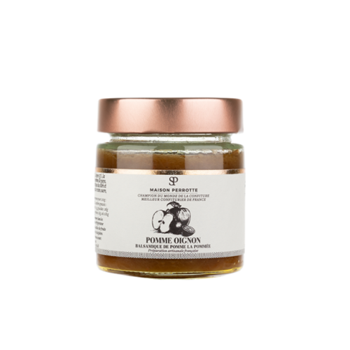 Chutney balsamique de pomme et oignon - Maison Perrotte 130 g 