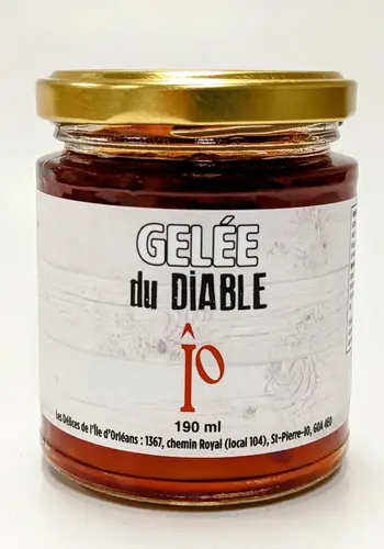 Devil's Jelly - Les Délices de l'Île d'Orléans 125ml 