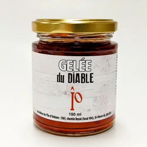 Gelée du diable - Les Délices de l'Île d'Orléans 125ml 