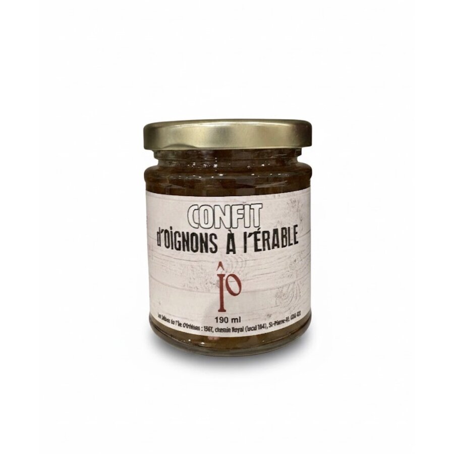 Confit d'oignons à l'érable - Les Délices de l'Île d'Orléans 190ml