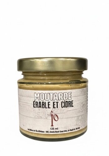 Moutarde érable et cidre | 125ml 