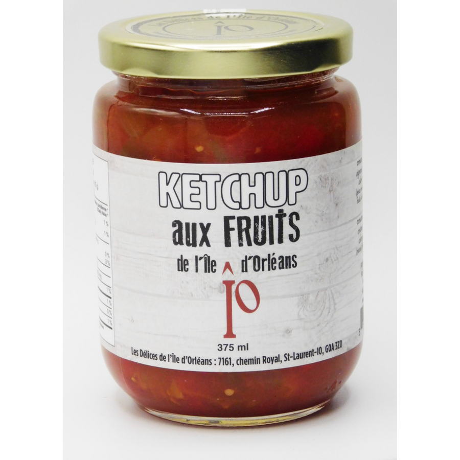 Fruit ketchup - Les Délices de l'Île d'Orléans 375 ml