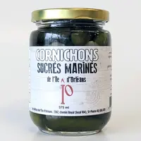 Cornichons sucrés marinés | Délices de l'Île d'Orléans | 375 ml