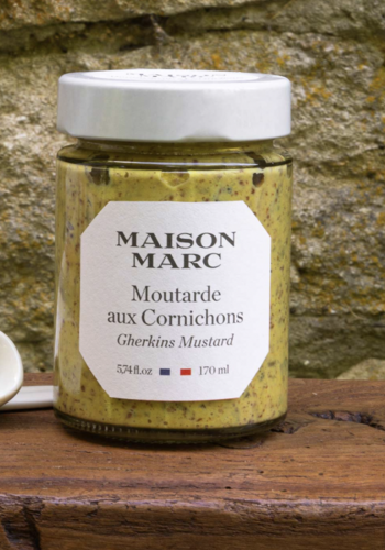 Gherkins Mustard - Maison Marc 161ml 