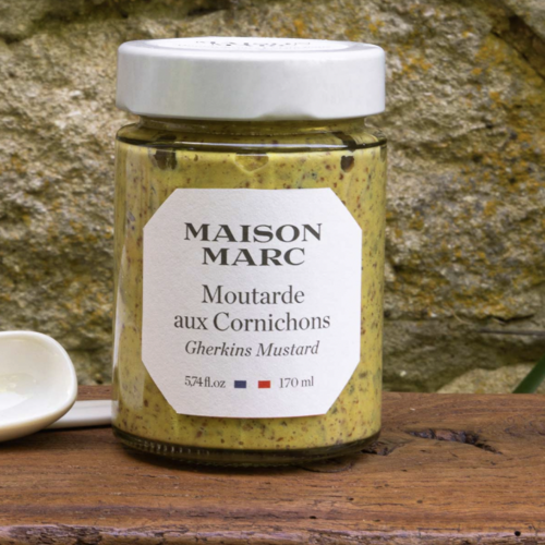 Moutarde aux cornichons - Maison Marc 161ml 