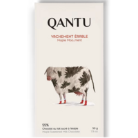 Chocolat 55% « Vachement Érable » - Qantu 50g