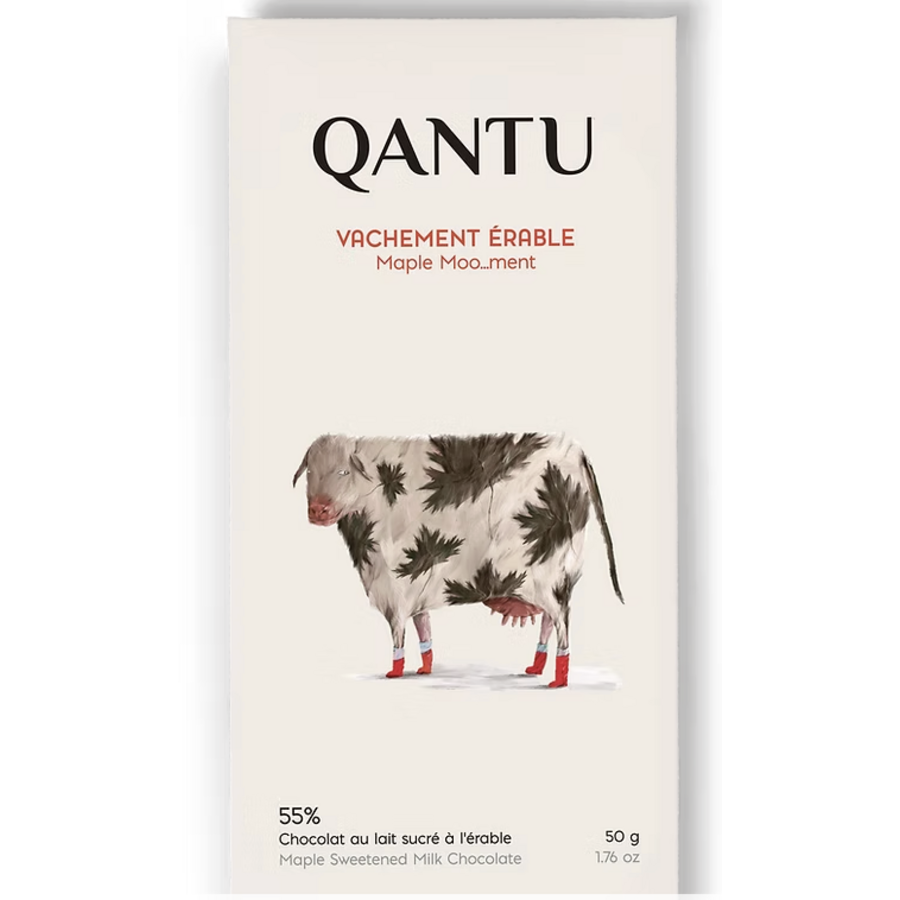 55% Chocolate "Vachement Érable" - Qantu 50g