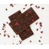 Tablette chocolat noir framboises et café- Couleur Chocolat 90g