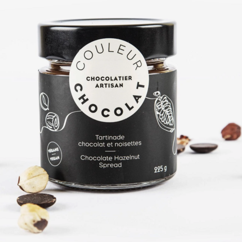 Tartinade chocolat et noisettes - Couleur Chocolat 225g 