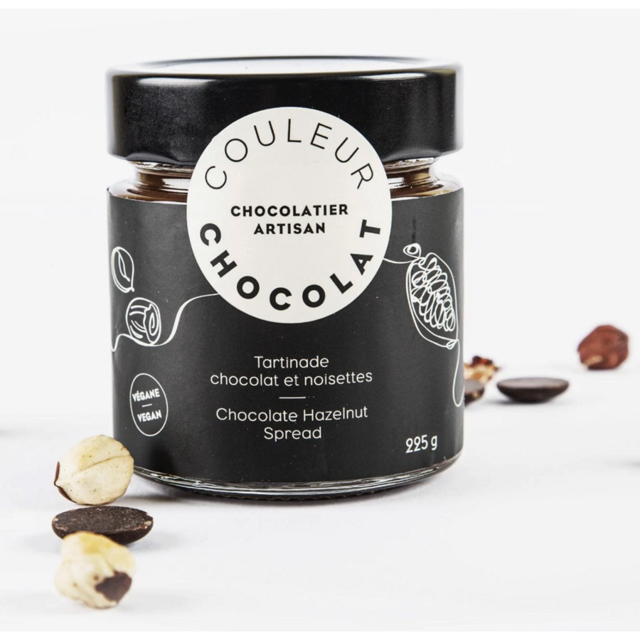 Tartinade chocolat et noisettes - Couleur Chocolat 225g