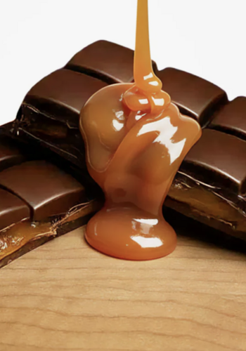 Carré « Carrément Caramel » - Couleur Chocolat 100g 