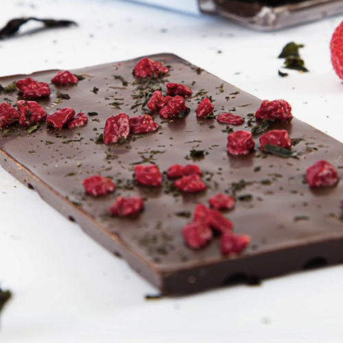 Tablette chocolat noir framboise et nori varech phare 75g 