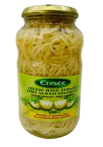 Sliced ​​celeriac 580ml 