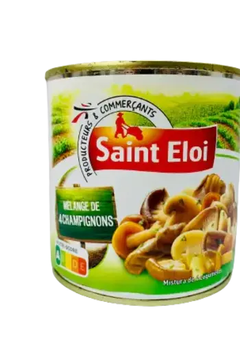 Mélange de 4 champignons- Saint-Eloi-425ml 