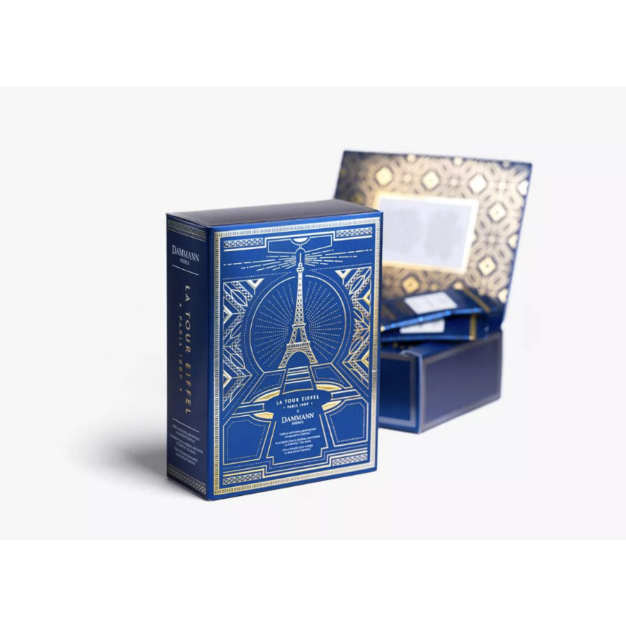 Eiffel Tower Tea and Infusion Gift Set (20 Tea Bags) - Damman Frères