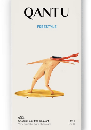 Chocolat noir très croquant -Qantu  50gr 