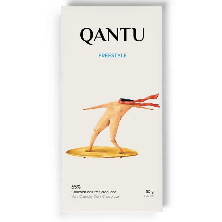 Chocolat noir très croquant -Qantu  50gr