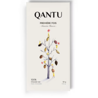 First Time 100% Dark Chocolate Bar - Qantu 50g