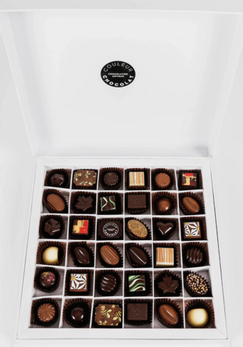 Chocolate box (36 pieces) - Couleur Chocolat 360g 