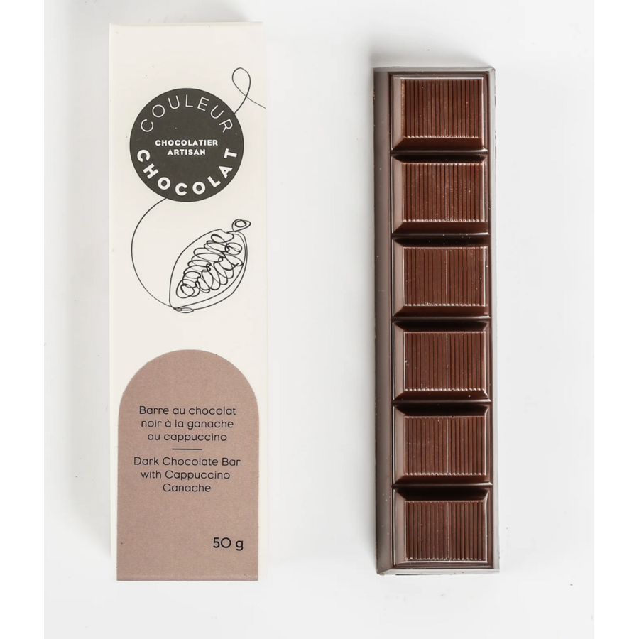 Cappuccino bar - Chocolate color 50g