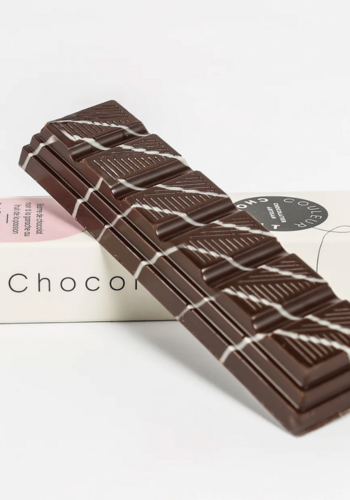 Dark chocolate and passion fruit bar - Couleur chocolat 50g 