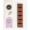 Milk chocolate bar (Alunga 41%) - Couleur Chocolat 50g