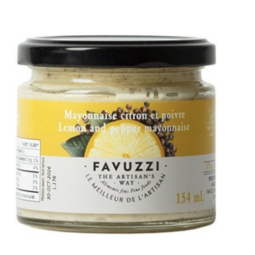 Mayonnaise citron et poivre - Favuzzi 154ml 
