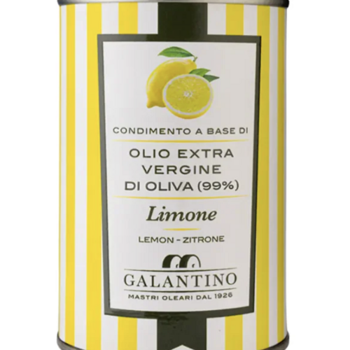 Huile d'olive infusé au citron (bidon) - Galantino 250ml 