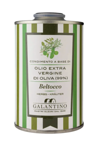 Huile d'olive infusé aux fines herbes - Galantino Bidon 250ml 