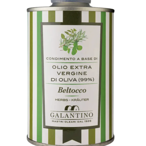 Huile d'olive infusé aux fines herbes (bidon) - Galantino 250ml 