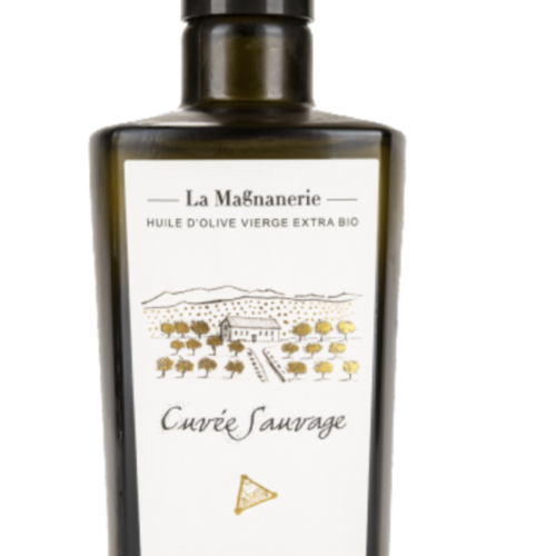 Organic Extra Virgin Olive Oil "Cuvée Sauvage" - La Magnanerie 500ml 