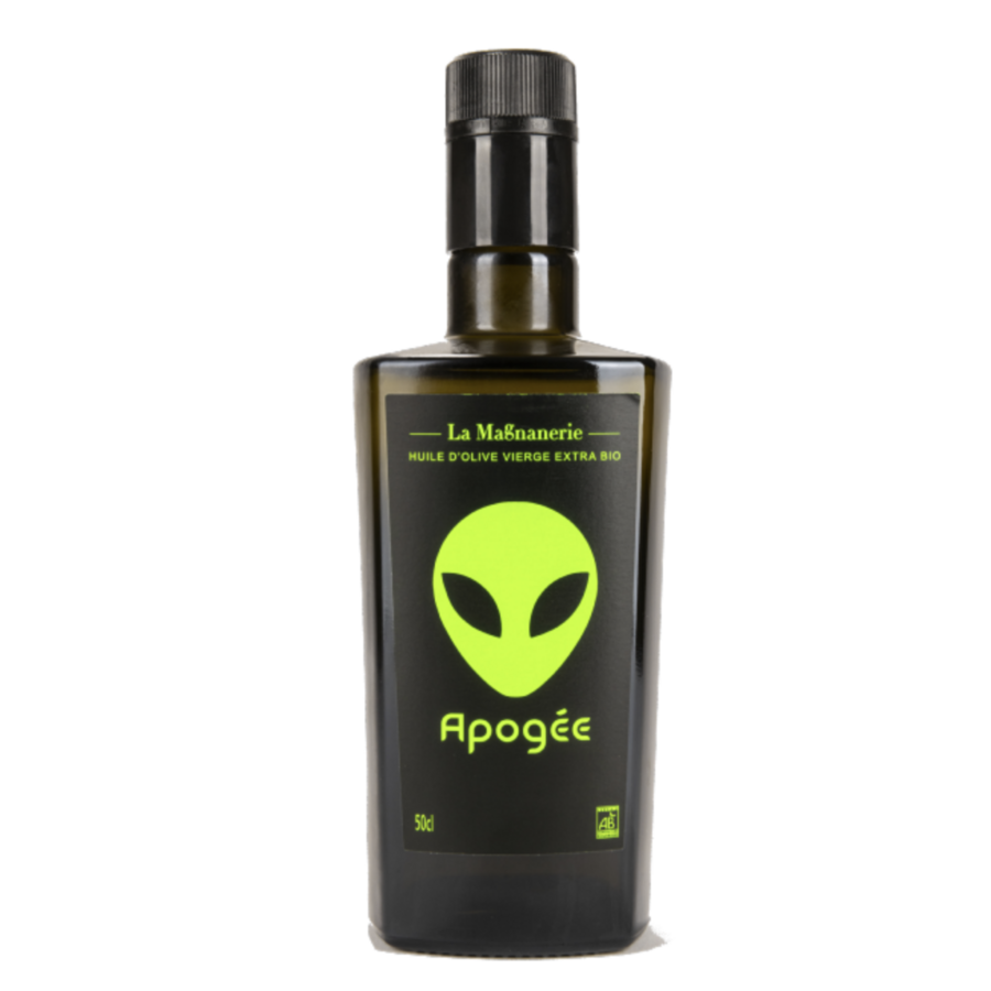 Huile d'olive extra vierge « Apogée » Bio - La Magnanerie 500ml