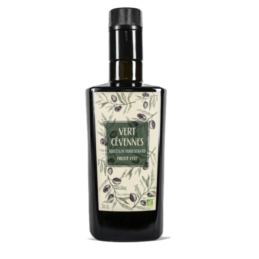 Organic Extra Virgin Olive Oil "Vert Cévenne" - La Magnanerie 500ml