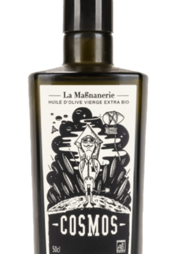 Huile d'olive extra vierge « Cosmos » Bio - La Magnanerie 500ml 