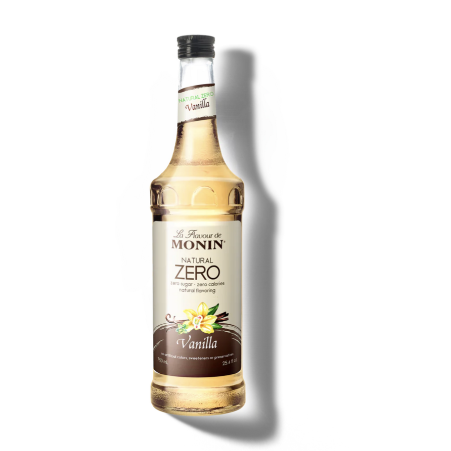 Zero Natural Vanilla Syrup - Monin 750ml