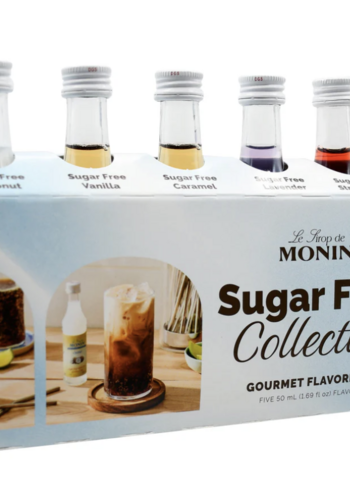 Coffret sirop sans sucre  (sugar free collection) - Monin 5 x 50ml 